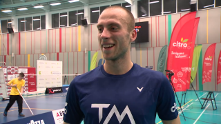 Latvijas čempionāts badmintonā. Niks Podosinoviks