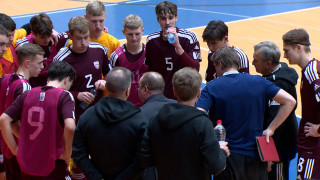 Eiropas čempionāta atlases turnīrs telpu futbolā U-19 Latvija - Beļģija