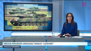 Pasaules panorāma. Vācija piegādās «Leopard» tankus. Prāmja «Estonia» izpēte