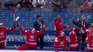 Pasaules hokeja čempionāta spēle. Zviedrija - Polija 3:1
