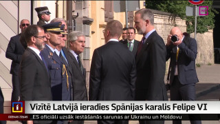 Vizītē Latvijā ieradies Spānijas karalis Felipe VI