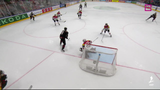 Pasaules hokeja čempionāta spēle Kanāda - Austrija 2:0