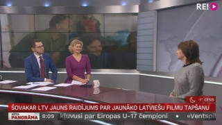 Šovakar LTV jauns raidījums par jaunāko latviešu filmu tapšanu