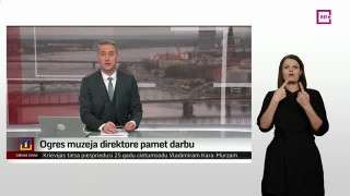 (Zīmju valodā). Dienas ziņas