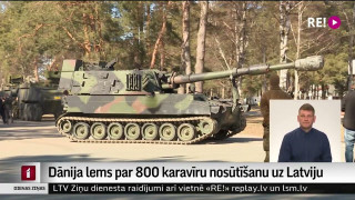 Dānija lems par 800 karavīru nosūtīšanu uz Latviju