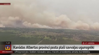 Kanādas Albertas provinci posta plaši savvaļas ugunsgrēki