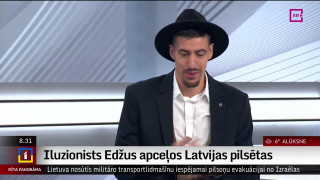 Iluzionists Edžus apceļos Latvijas pilsētas