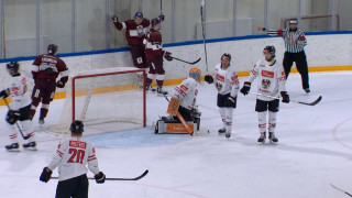 Pārbaudes spēle hokejā vīriešiem Latvija - Austrija