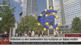 Nākotnē uz eiro banknotēm būs kultūras un dabas motīvi