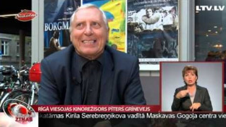 Rīgā viesojas kinorežisors Pīters Grīnevejs