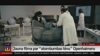Jauna filma par "atombumbas tēvu" Openhaimeru