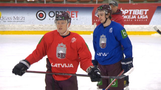 Latvijas hokeja izlase gatavojas pasaules čempionātam
