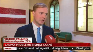 Saeima problēmu risinās saknē