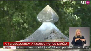 Ar ziedojumiem atjauno Popes muižu