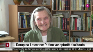 L. Doroņina-Lasmane: Putinu var apturēt tikai tauta