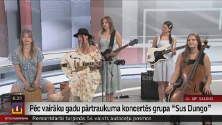 Pēc vairāku gadu pārtraukuma koncertēs grupa "Sus Dungo"