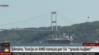 Ukraina, Turcija  un ANO vienojas par 14  "graudu kuģiem"