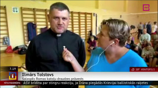 Intervija ar Salaspils Romas katoļu draudzes prāvestu Ilmāru Tolstovu