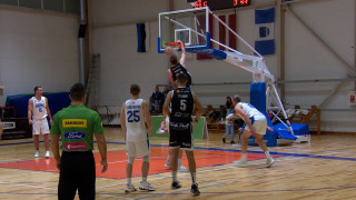Latvijas - Igaunijas basketbola līgas spēle BK «Ogre» - «Tartu Universitāte»