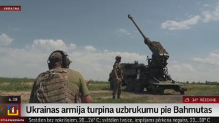 Ukrainas armija turpina uzbrukumu pie Bahmutas