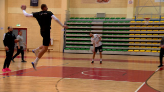 Latvijas handbola izlase aizvada pēdējo treniņu pirms izbraukšanas uz turnīru