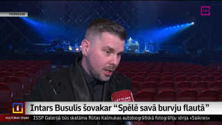 Intars Busulis iesāk koncerttūri "Spēlē savā burvju flautā"
