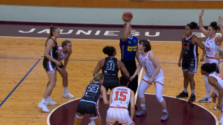 Baltijas sieviešu basketbola līgas spēle "TTT Rīga" – "LCC"