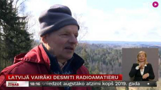 Latvijā vairāki desmiti radioamatieru