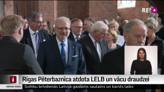 Rīgas Pēterbaznīca atdota LELB un vācu draudzei