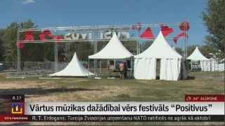 Vārtus mūzikas dažādībai vērs festivāls "Positivus"