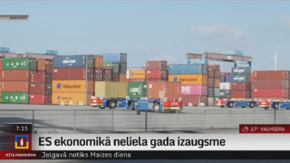 ES ekonomikā vērojama neliela gada izaugsme