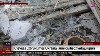 Krievijas uzbrukumos Ukrainā jauni civiliedzīvotāju upuri