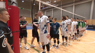 Baltijas līgas volejbola cetrurtdaļfināla spēlē "RTU/Robežsardze/Jūrmala" piekāpjas "Selver/TalTech"