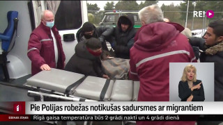 Pie Polijas robežas notikušas sadursmes ar migrantiem