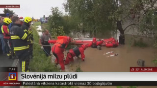 Slovēnijā milzu plūdi