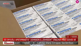 ES oficiāli apstiprināta "Johnson & Johnson" vakcīna pret Covid-19