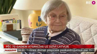 Pēc 70 gadiem atgriežas uz dzīvi Latvijā