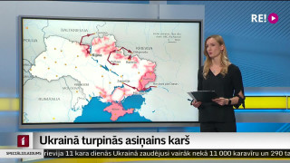 Ukrainā turpinās asiņains karš