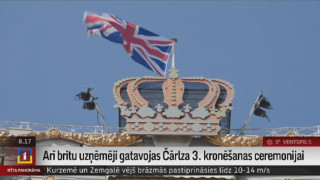 Britu uzņēmēji gatavojas Čārlza III kronēšanas ceremonijai