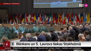 E. Blinkens un S. Lavrovs tiekas Stokholmā