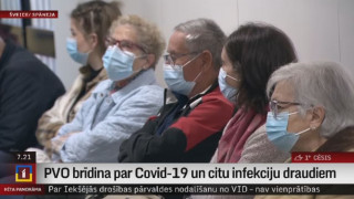 PVO brīdina par Covid-19 un citu infekciju draudiem