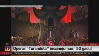 Operas "Turandota" inscinējumam 50 gadu!