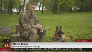 Militārās policijas suņi sargās Parīzes Olimpiskās spēles