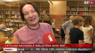 Latvijas Nacionālā bibliotēka svin 100!