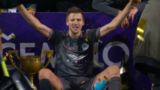 "Riga" FC futbolisti atkārtoti kļūst par Latvijas čempioniem