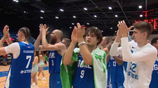 Latvijas-Igaunijas basketbola līgas spēlē BK "Ogre" sīvā cīņā piekāpjas "Avis Utilita Rapla"