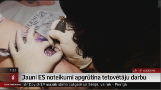 Jauni ES noteikumi apgrūtina tetovētāju darbu