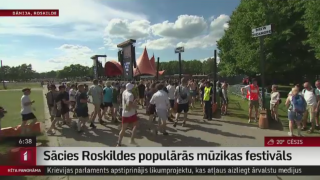 Sācies Roskildes populārās mūzikas festivāls