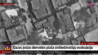 Gazas joslas dienvidos plaša civiliedzīvotāju evakuācija