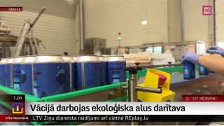 Vācijā darbojas ekoloģiska alus darītava